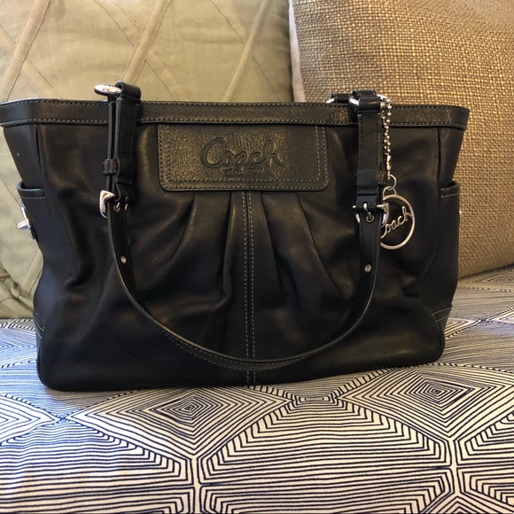 Coach Handbags - Coach Leather Satchel